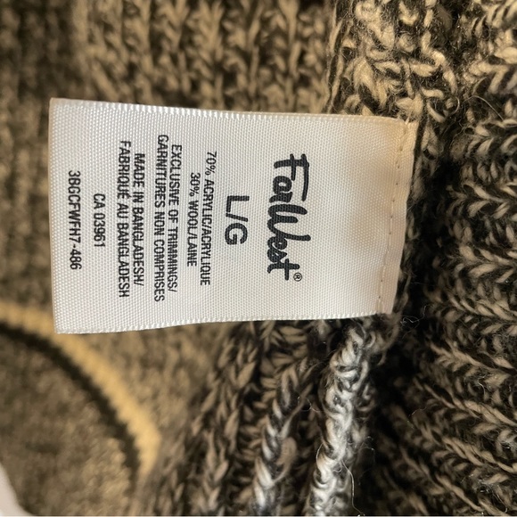 NWOT - FarWest knit cardigan - Picture 3 of 3
